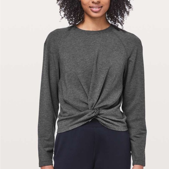 lululemon athletica Tops - Lululemon Tuck and Gather Pullover size 6